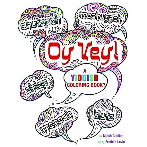 Oy Vey a Yiddish Coloring Book