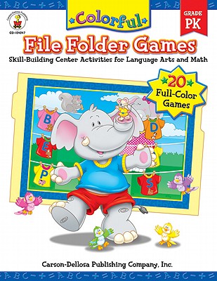 Colorful File Folder Games, Grade Pk: Skill-Building Center Activities for Language Arts and Math