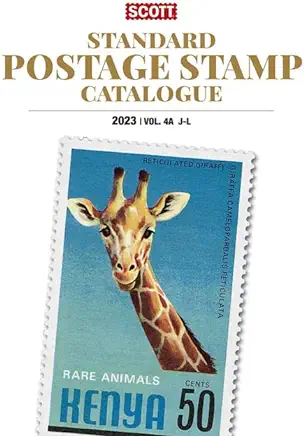 2023 Scott Stamp Postage Catalogue Volume 4: Cover Countries J-M: Scott Stamp Postage Catalogue Volume 4: Countries J-M
