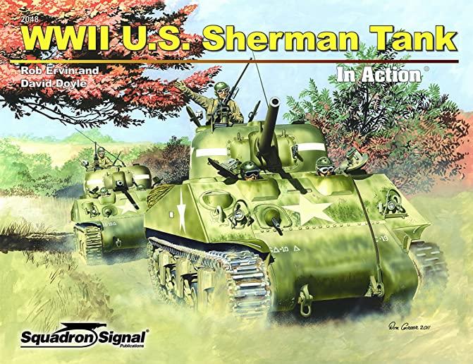 WWII U.S. Sherman Tank in Action