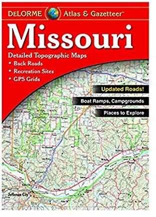 Delorme Missouri Atlas & Gazetteer