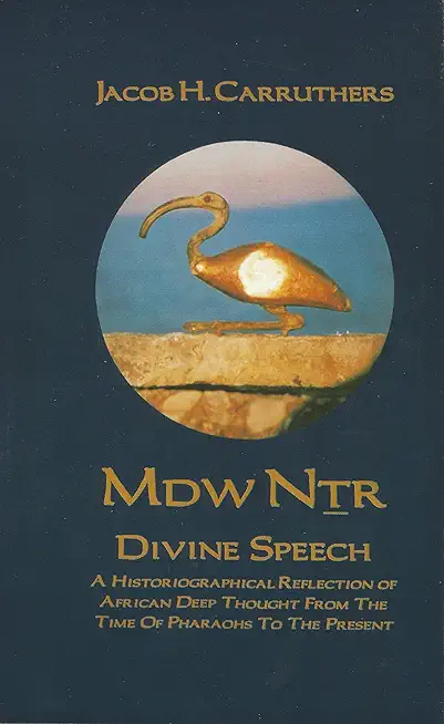 Mdw Dtr: Divine Speech: A Historiographical Reflection of African Deep Thought from the Time of the Pharaohs to the Present Paperback