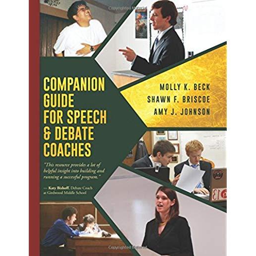 Companion Guide for Speech & Debate Coaches