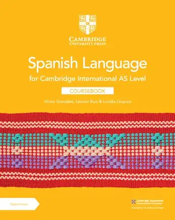 Cambridge International as Level Spanish Language Coursebook with Digital Access (2 Years)