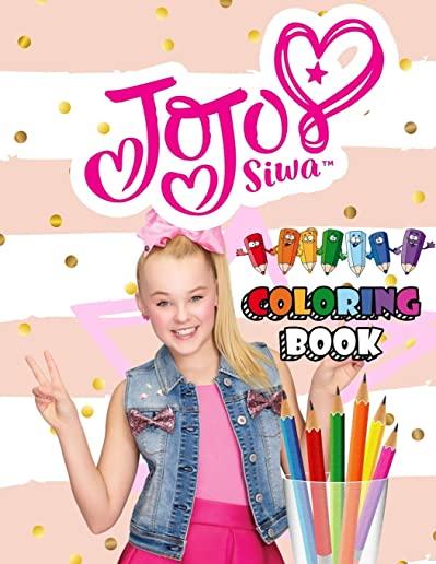 JoJo Siwa Coloring Book: JoJo Siwa Jumbo Coloring Book With Exclusive Images