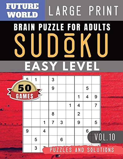 SUDOKU Easy Large Print: Future World Activity Book - SUDOKU Easy Quiz Books for Beginners Large Print for Adults & Seniors (Sudoku Puzzles Boo