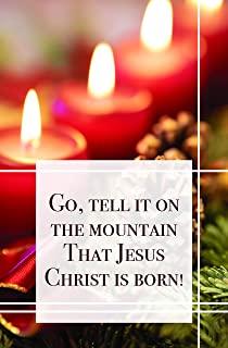 Go Tell It on the Mountain Bulletin (Pkg 100) Christmas