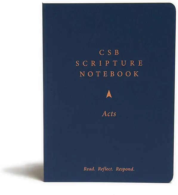 CSB Scripture Notebook, Acts: Read. Reflect. Respond.