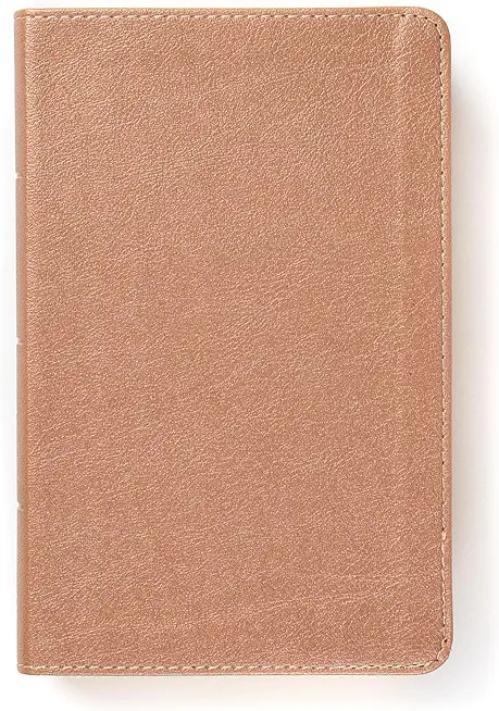 CSB On-The-Go Bible, Personal Size, Rose Gold Leathertouch