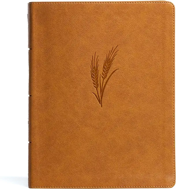 KJV Notetaking Bible, Large Print Edition, Camel Leathertouch