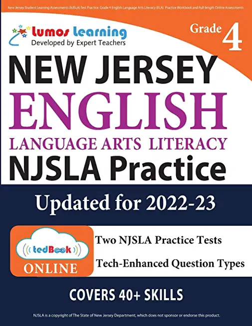 New Jersey Student Learning Assessments (NJSLA) Test Practice: New Jersey Test Study Guide