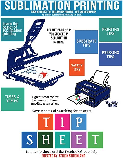Sublimation Printing Tip Sheet