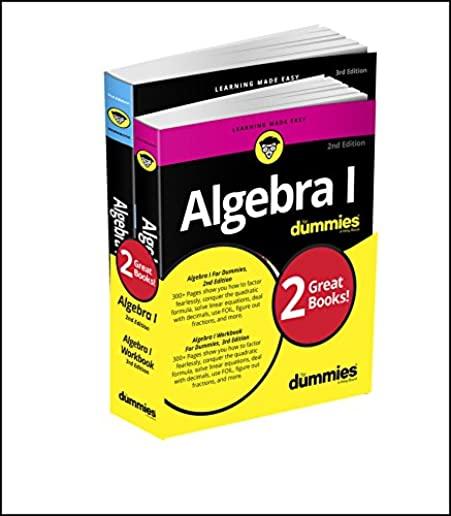 Algebra I Workbook for Dummies with Algebra I for Dummies 3e Bundle