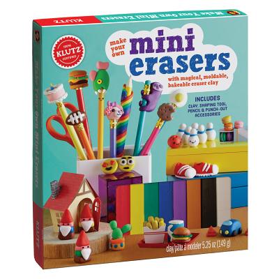 Make Your Own Mini Erasers Kit: With Magical, Moldable, Bakeable Eraser Clay