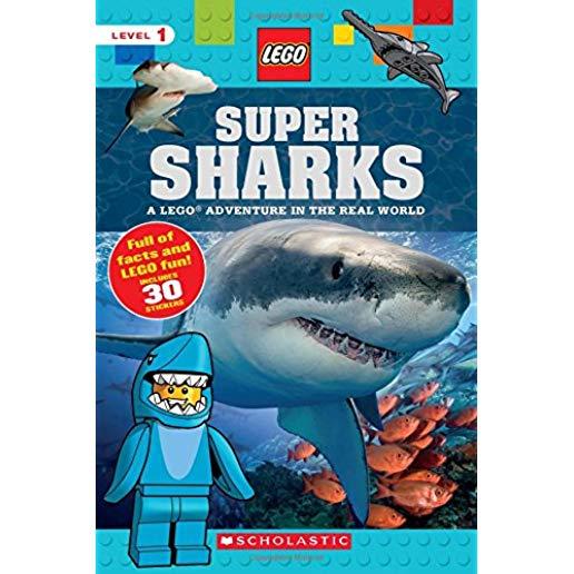 Super Sharks (Lego Nonfiction), Volume 7: A Lego Adventure in the Real World