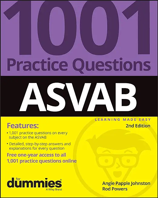 Asvab: 1001 Practice Questions for Dummies (+ Online Practice)