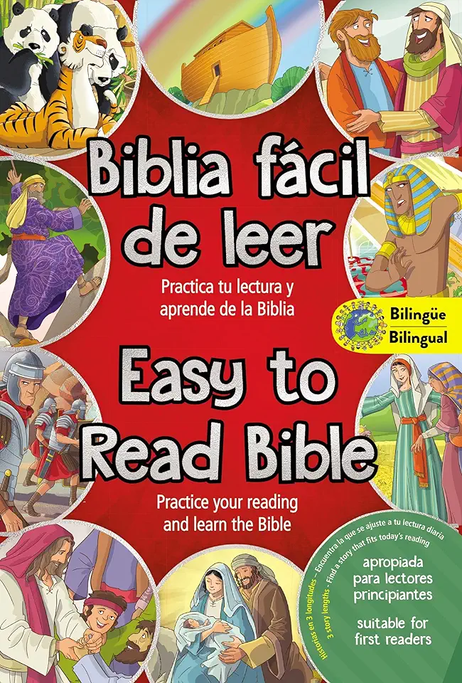 Easy to Read Bible (Bilingual) / La Biblia FÃ¡cil de Leer (BilingÃ¼e): Practice Your Reading and Learn the Bible