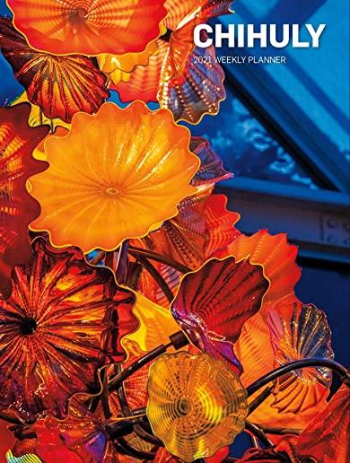 Chihuly 2021 Weekly Planner Calendar