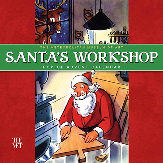 Santa's Workshop Pop-Up Advent Calendar