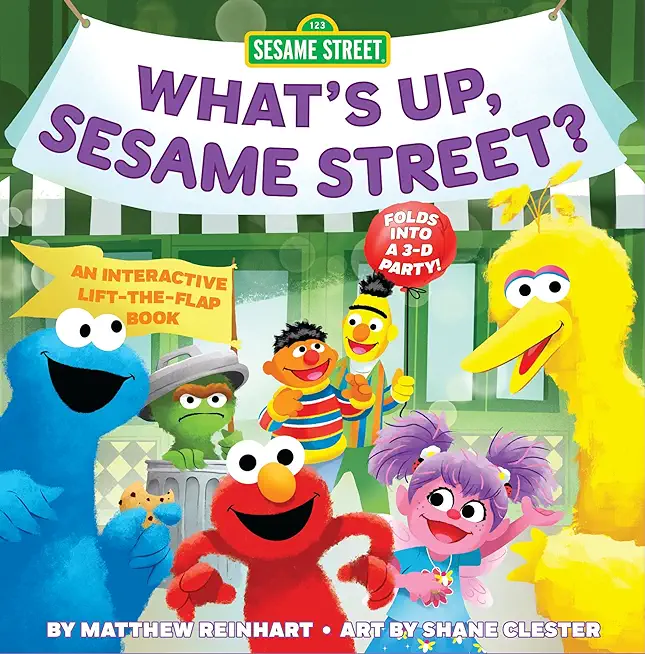 What's Up, Sesame Street? (a Pop Magic Book): Folds Into a 3-D Party!
