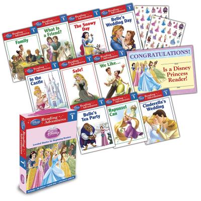 Disney Princess Reading Adventures Disney Princess Level 1 Boxed Set [With 86 Stickers and Parent Letter, and Achievement Certificate]