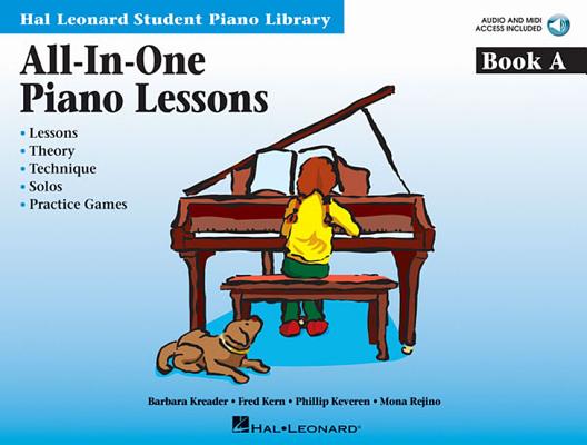 All-In-One Piano Lessons Book a: Book with Audio and MIDI Access Included [With CD (Audio)]