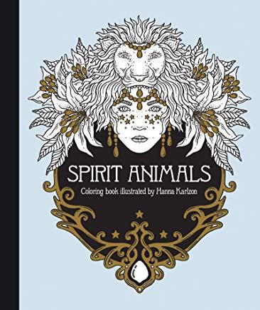 Spirit Animals Coloring Book: Published in Sweden as SjÃ¤lsfrÃ¤nder