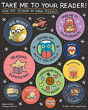 Take Me to Your Reader Sticker Sheets