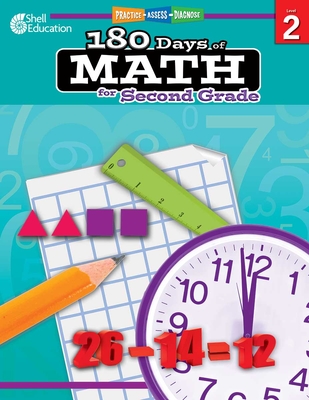 180 Days of Math for Second Grade (Grade 2): Practice, Assess, Diagnose [with Cdrom] [With CDROM]