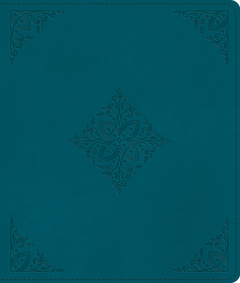 ESV Journaling Bible (Trutone, Deep Teal, Fleur-De-Lis Design)