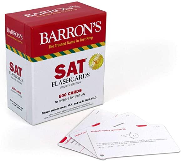 SAT Flashcards: 500 Cards to Prepare for Test Day