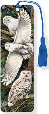 3D Bkmk Snowy Owl