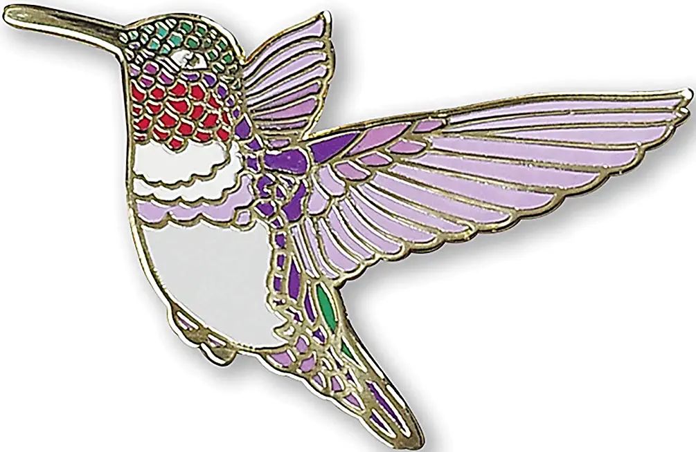 Enamel Pin Hummingbird