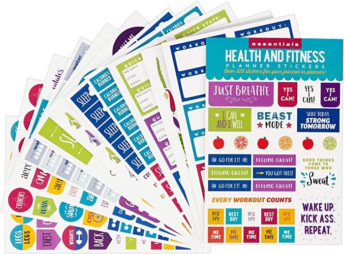 Essentials Health & Fitness Planner Stickers