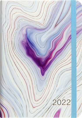2022 Blue Agate Weekly Planner (16-Month Engagement Calendar)