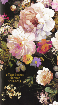 2022-23 Midnight Floral 2-Year Pocket Planner (24-Month Calendar)
