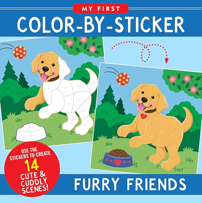 Color-By-Sticker - Furry Friends