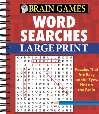Brain Games Word Searches Large Print