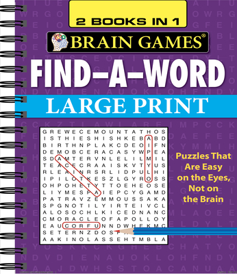 Brain Games Find a Word 2 in 1 Large Print