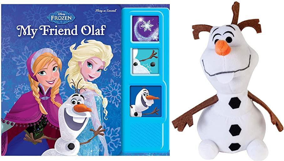 Disney Frozen - My Friend Olaf Sound Book and Plush - Pi Kids