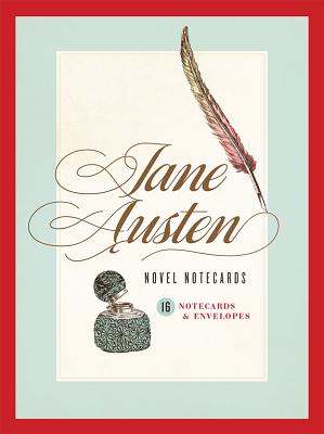 Jane Austen Novel Notecards: 16 Notecards and Envelopes