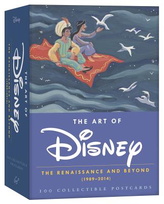 The Art of Disney: The Renaissance and Beyond (1989 - 2014) 100 Collectible Postcards (Disney Postcards, Cute Postcards for Mailing, Fun