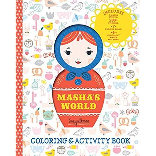 Masha's World: Coloring & Activity Book: (interactive Kids Books, Arts & Crafts Books for Kids)