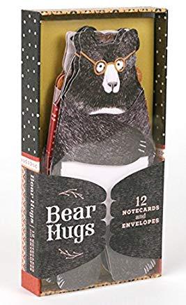 Bear Hugs: 12 Notecards and Envelopes: (cute Notecards, Notecards for Friends, Artistic Notecards with Envelopes)