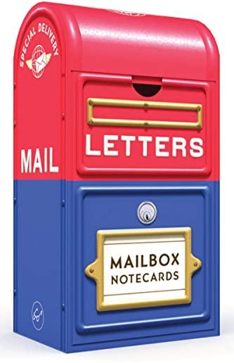 Mailbox Notecards: 20 Notecards Featuring Stamps from the Smithsonian's National Postal Museum (Hipster Gift, Grandchild Gift, Godchild G