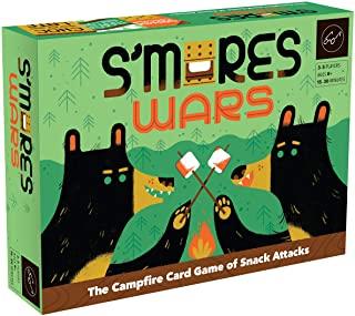 S'Mores Wars: The Campfire Card Game of Snack Attacks (Competitive Card-Drafting Marshmallow Game for the Whole Family, Fast and Fun