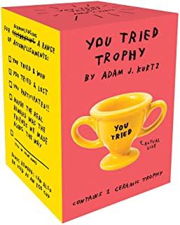 You Tried Trophy: (ceramic Prize Cup for Trying, Funny and Snarky Award to Acknowledge Work and Effort)
