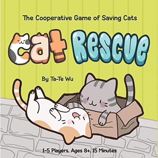 Cat Rescue: (fun Family Card Game for Cat Lovers, Quick and Easy Kitty Color-Matching Game for All Ages)
