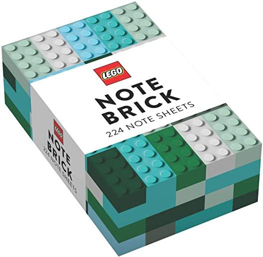 Lego(r) Note Brick (Blue-Green)
