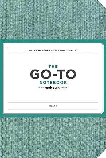 Go-To Notebook with Mohawk Paper, Sage Blue Blank: (blank Notebook, Simple Notebook, Basic Notebook)